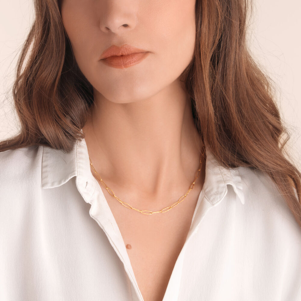 18ct Gold Organza Charm Necklace | Annoushka jewelley